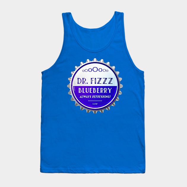 Dr. Fizzz Blueberry Soda Tank Top by Vandalay Industries